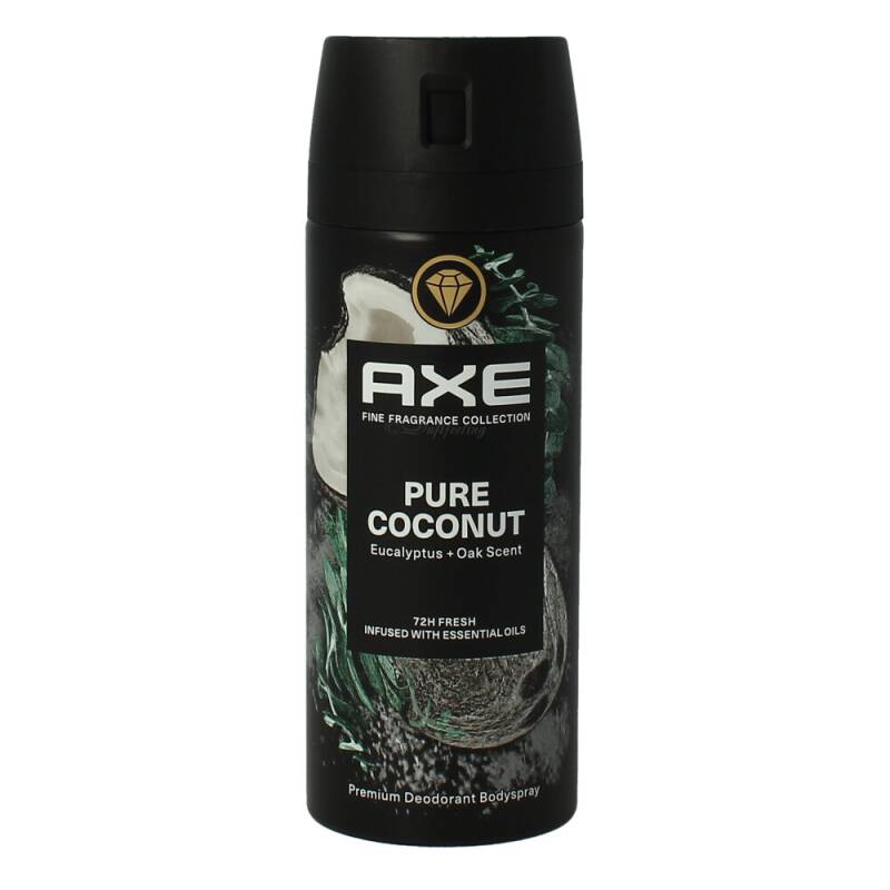 Axe Deodorant Bodyspray Premium Pure Coconut 150 ml