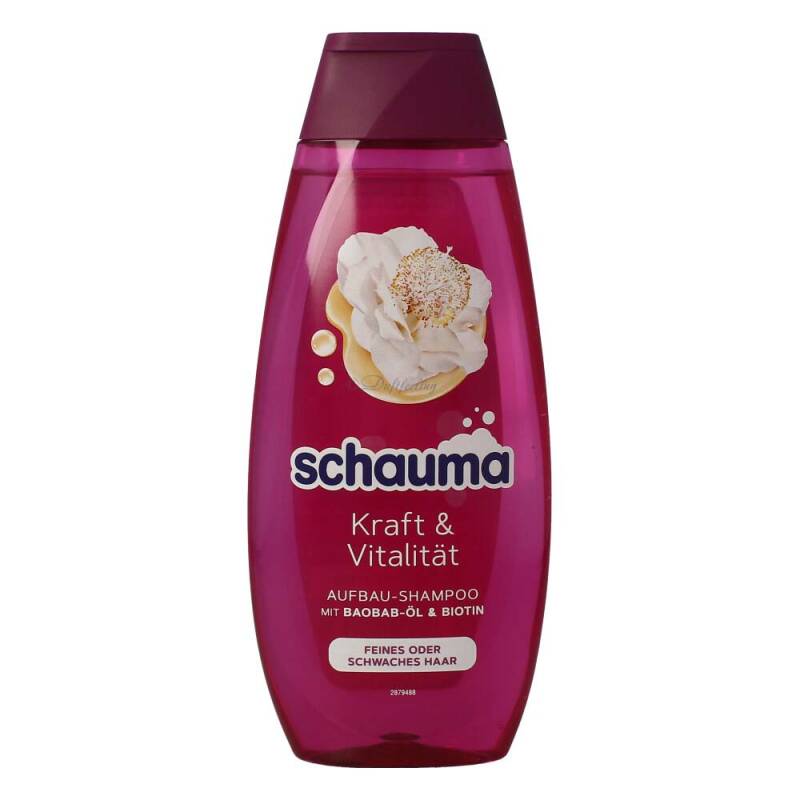 Schauma Shampoo Kraft&Vitalität mit Baobab-Öl&Biotin 400 ml