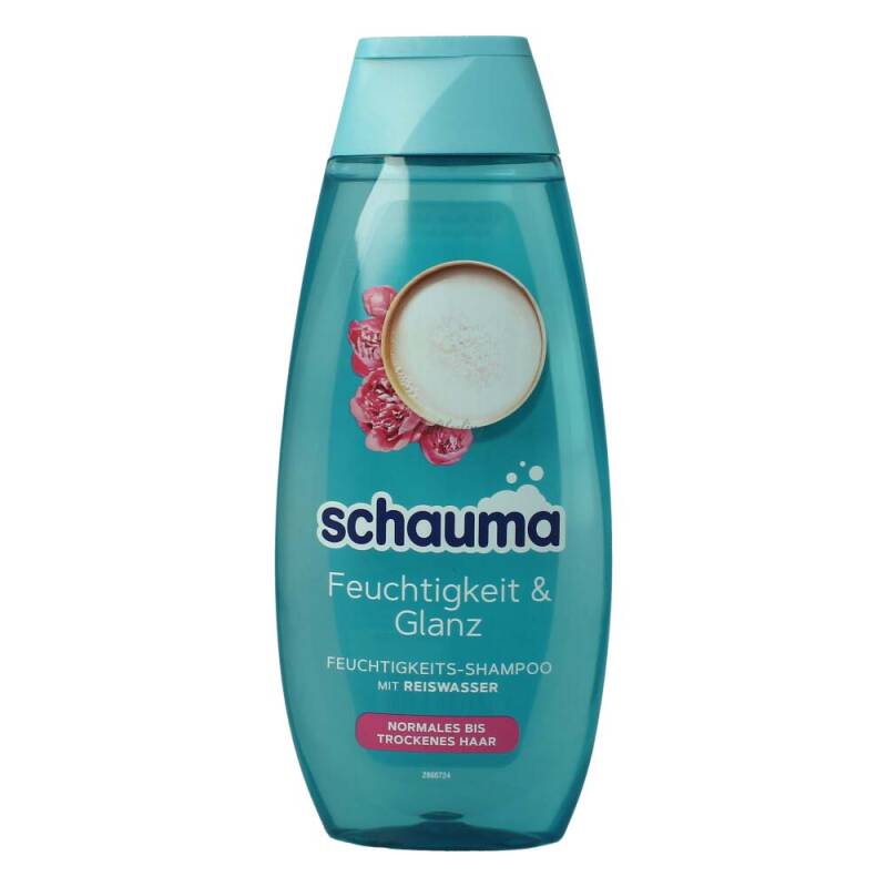 Schauma Shampoo Feuchtigkeit & Glanz mit Reiswasser 400 ml
