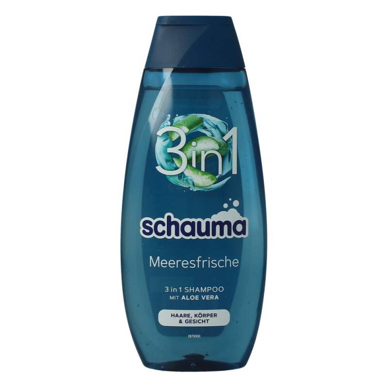Schauma Shampoo 3 in1 Meeresfrische mit Aloe Vera 400 ml