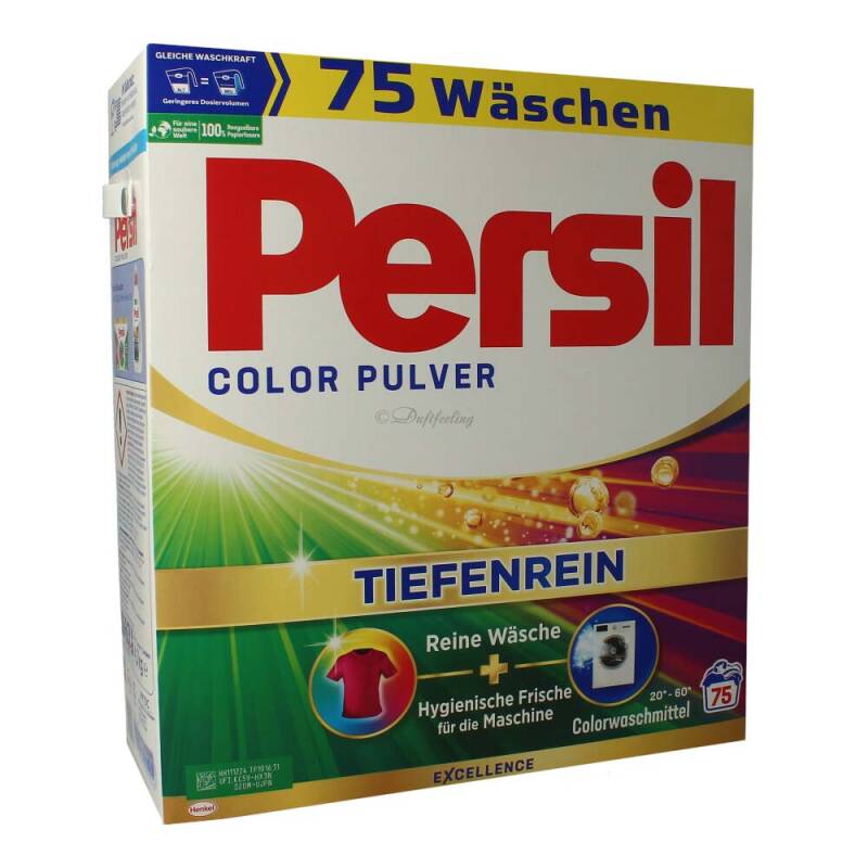 Persil Pulver Tiefenrein 75WL Color 4,5 kg