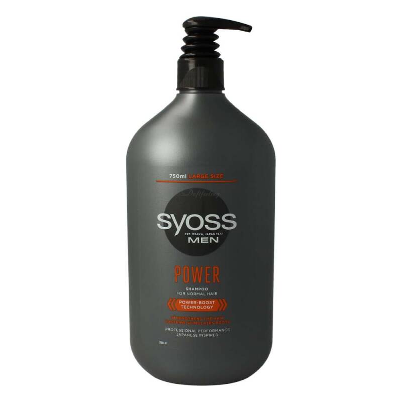 Syoss Shampoo Men Power Boost Spender 750 ml