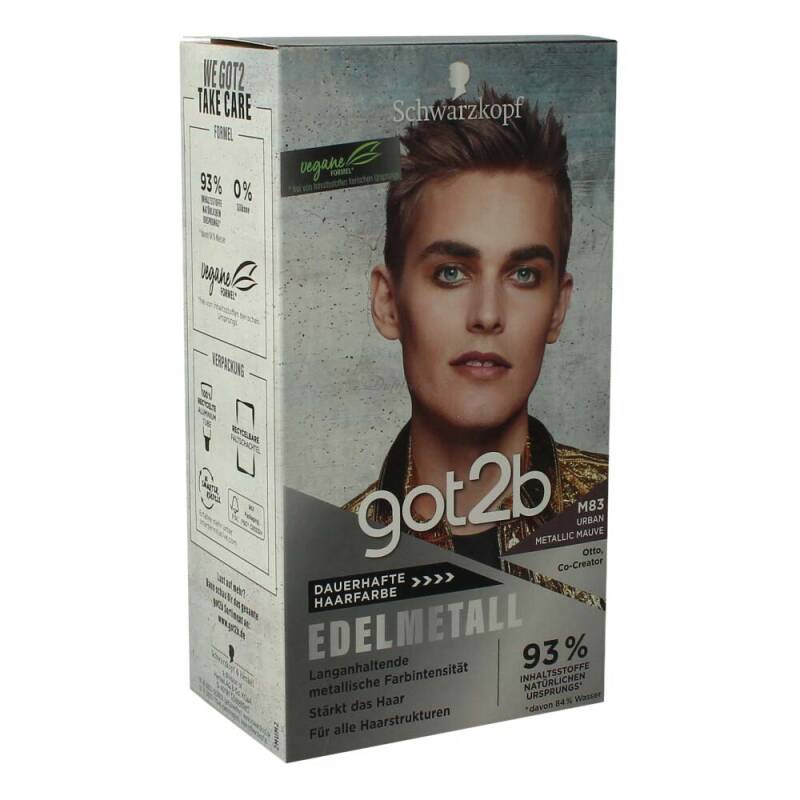 Got2b Haarfarbe Edelmetall M83 Urban Metallic Mauve