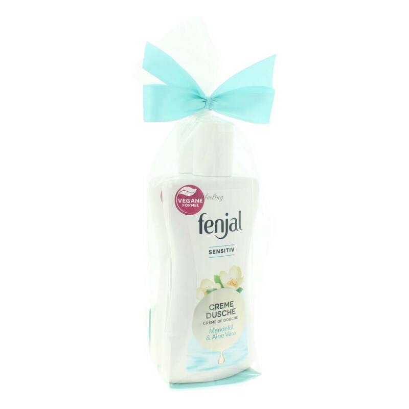 Fenjal Geschenkset Pflegeset Sensitiv Cremedusche 200 ml + Body Milk 200 ml