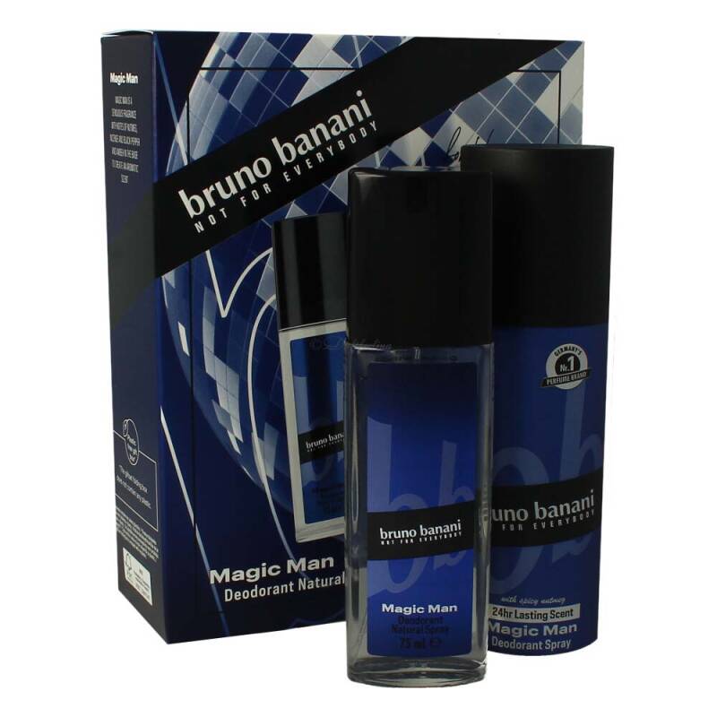 Bruno Banani Magic Man Set Natural Deodorant 75 ml + Deo Spray 150 ml