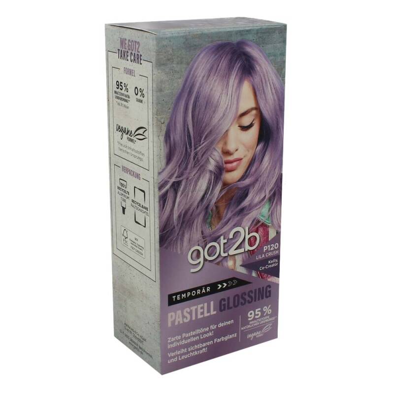 Got2b Haarfarbe Pastell Glossing P120 Lila Crush