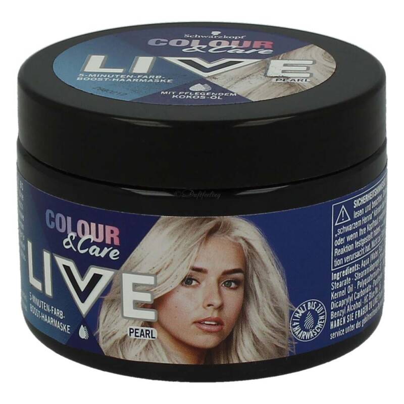 Schwarzkopf Live Colour&Care 5 Min Farb-Haarmaske Pearl 150 ml