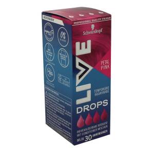 Schwarzkopf Live Drops Temporäre Haarfarbe Petal Pink