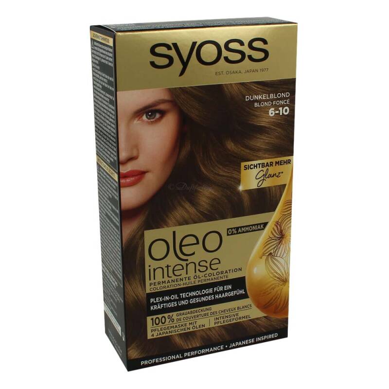 Syoss Oleo Intense Permanente Öl-Coloration 6-10 Dunkelblond