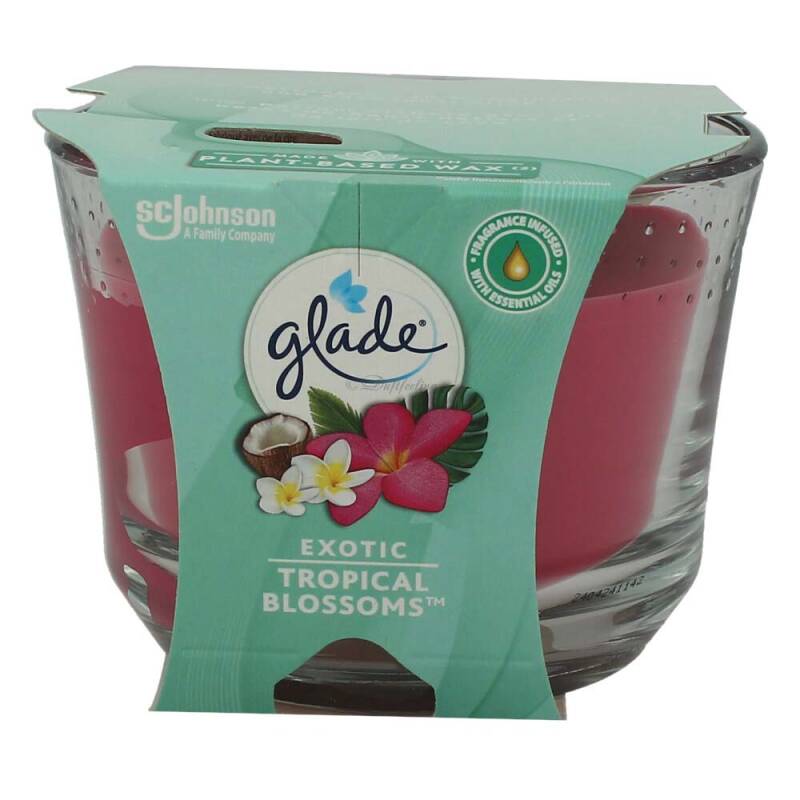 Glade by Brise langanhaltende Duftkerze Exotic Tropical Blossoms 224 g