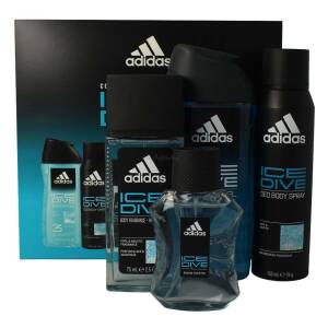 Adidas Ice Dive Man Set Edt 50 ml + Deo Spray 150 ml + SG...