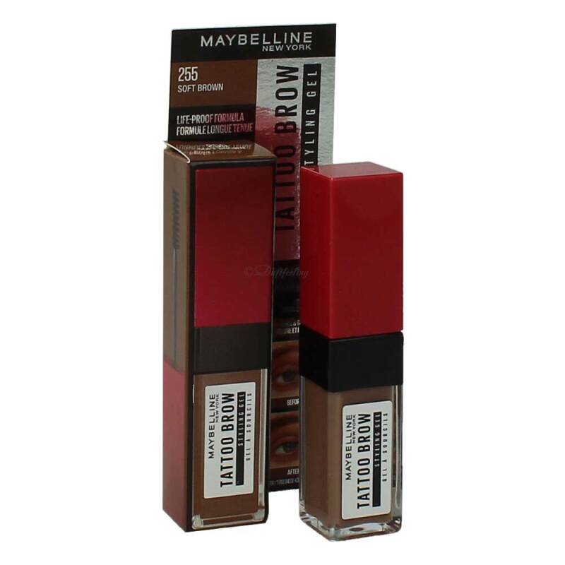 Maybelline Eyebrow Tatoo Brow Styling Gel 36H Soft Brown 255