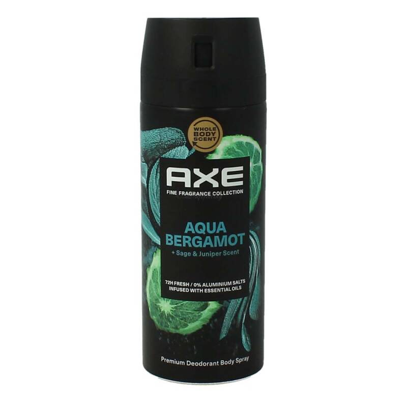Axe Deodorant Bodyspray Premium Aqua Bergamot 150 ml