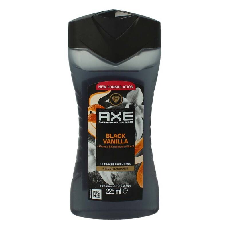 Axe Bodywash Duschgel Premium Black Vanilla 225 ml