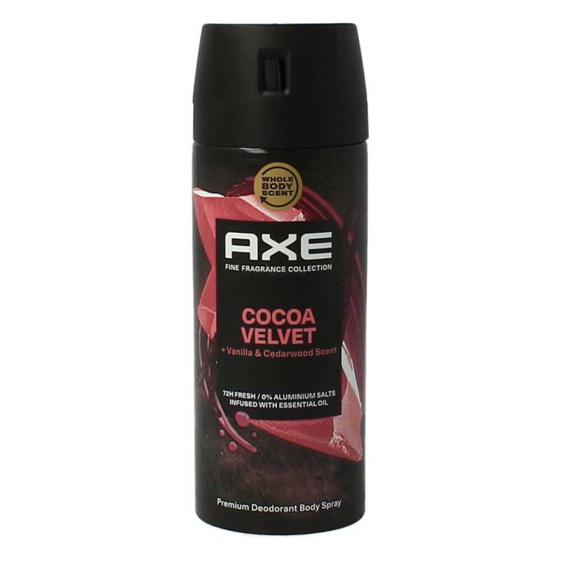 Axe Deodorant Bodyspray Premium Cocoa Velvet 150 ml