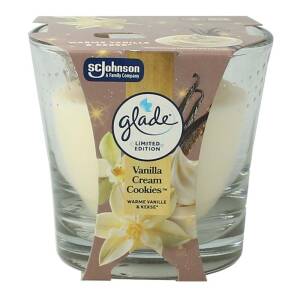 Glade Duftkerze Vanilla Cram Cookies 112 g