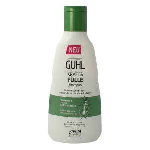 Guhl Shampoo Kraft & Fülle unterstützt...