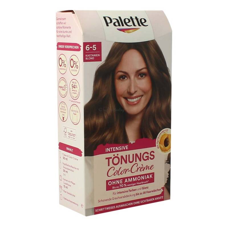 Poly Palette Intensive Tönungs Color-Creme 6-5 Kastanienblond