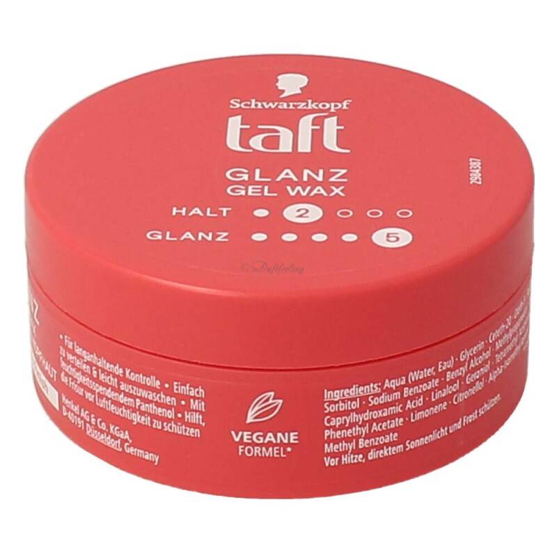 Taft Gel Wax Glanz Glanz 5 Halt 2 75 ml
