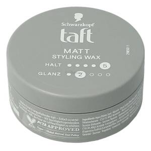 Taft Styling Wax Matt Halt 5 Glanz2 75 ml