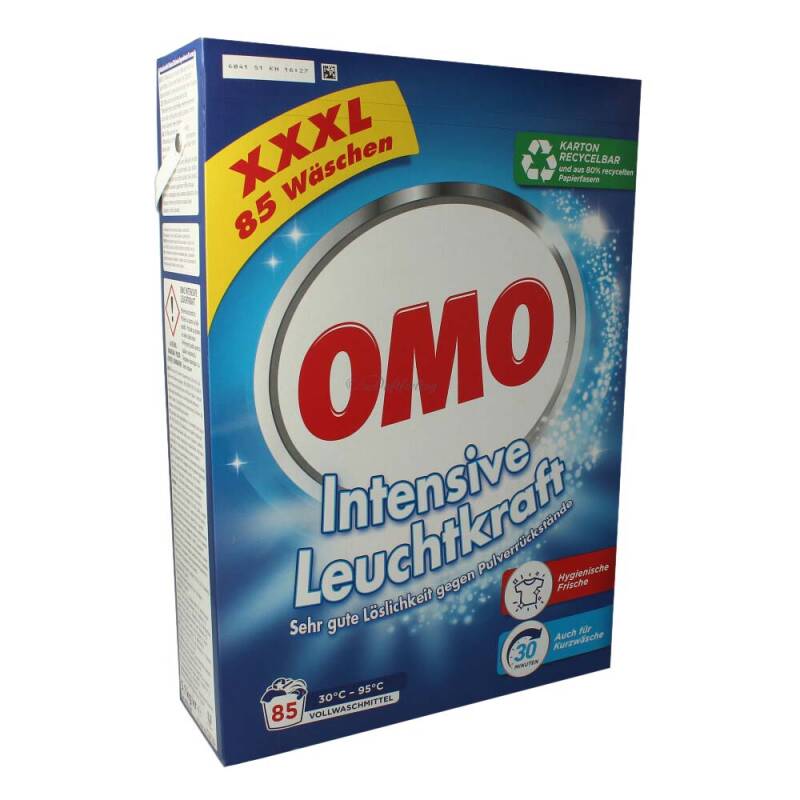 OMO Vollwaschmittel Pulver Intensive Leuchtkraft 85WL 5,1kg