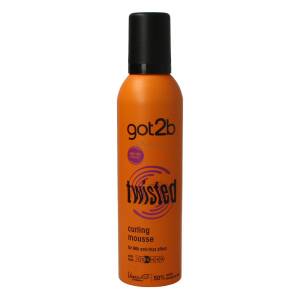 Got2b Twistedt Curling Mousse Anti-Frizz Halt3 250 ml