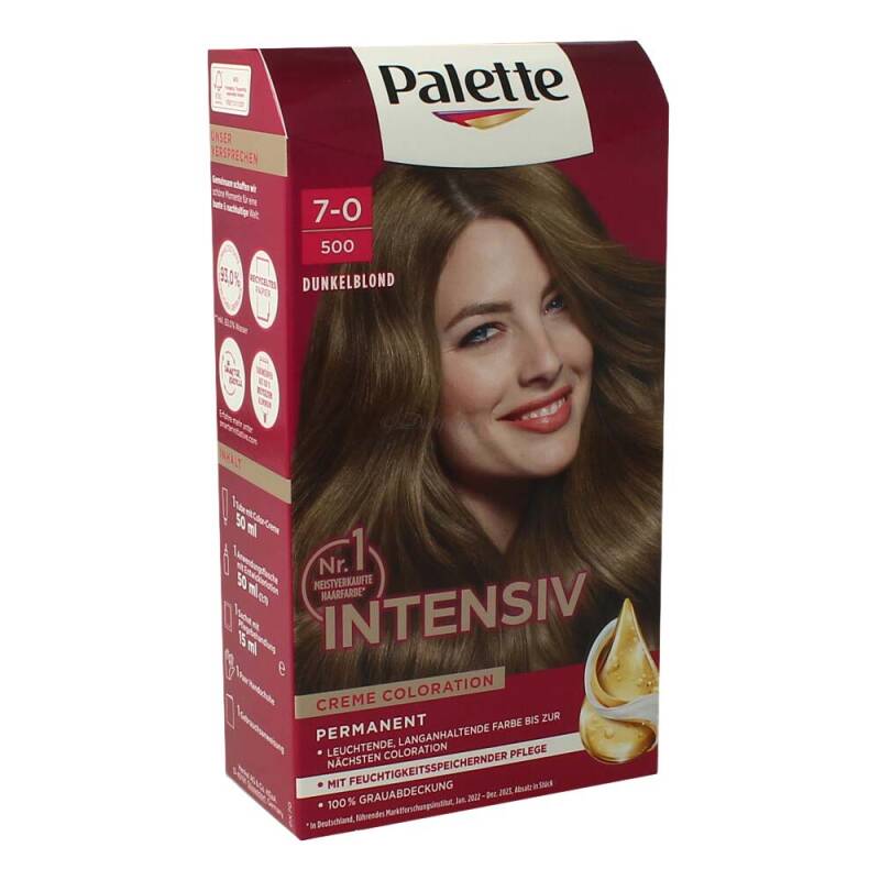 Poly Palette Intensiv-Creme-Coloration 7-0 500 Dunkelblond