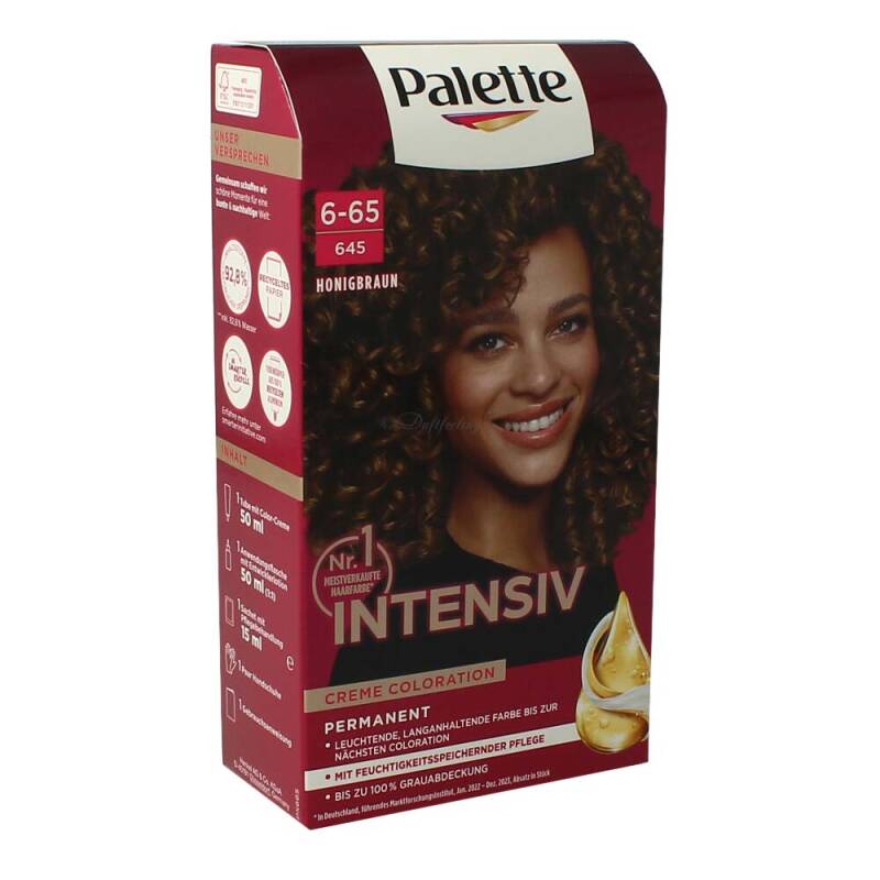 Poly Palette Intensiv-Creme-Coloration 6-65 645 Honigbraun