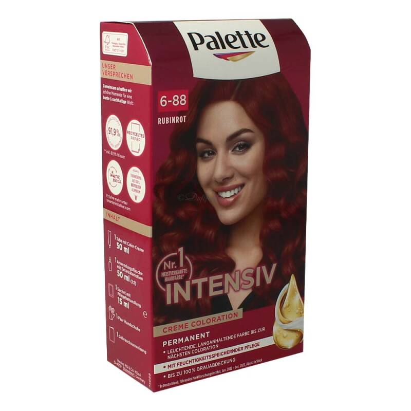 Poly Palette Intensiv-Creme-Coloration 6-88 Rubinrot
