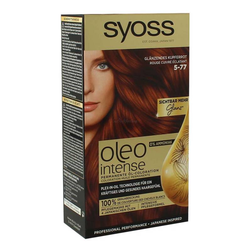 Syoss Oleo Intense Coloration 5-77 Glänzendes Kupferrot