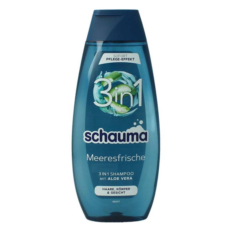 Schauma Shampoo 3 in1 Meeresfrische mit Aloe Vera 400 ml