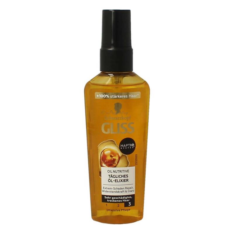Gliss Kur Tägliches Öl-Elixier Intensive Pflege Spender 75 ml