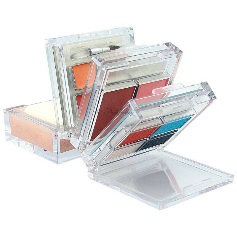 Schminkset Clear Cube