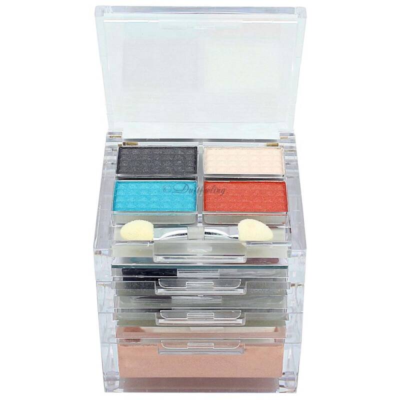 Schminkset Clear Cube