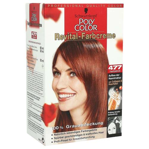 Poly Color Revital Farbcreme 477 Herbstrot