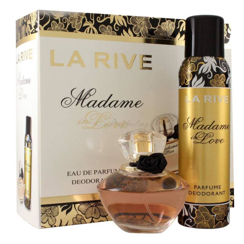 La Rive Madame in Love Edp 90 ml + Deodorant 150 ml Set La Rive Madame in Love Edp 90 ml + Deodorant 150 ml Set