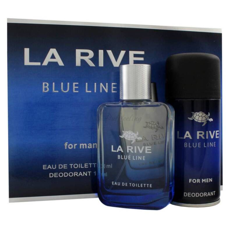 La Rive Blue Line For Man Edt 90 ml + Deodorant 150 ml Set La Rive Blue Line For Man Edt 90 ml + Deodorant 150 ml Set