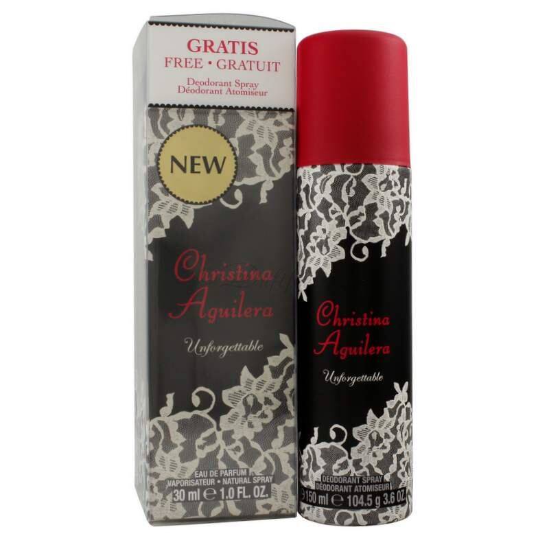 Christina Aguilera Unforgettable Edp 30 ml + Deodorant... Christina Aguilera Unforgettable Edp 30 ml + Deodorant 150 ml Set