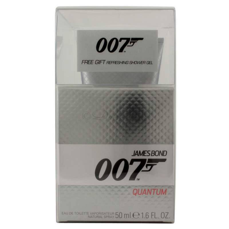 James Bond 007 Quantum Edt 50 ml + Shower Gel 150 ml Setbox James Bond 007 Quantum Edt 50 ml + Shower Gel 150 ml Setbox