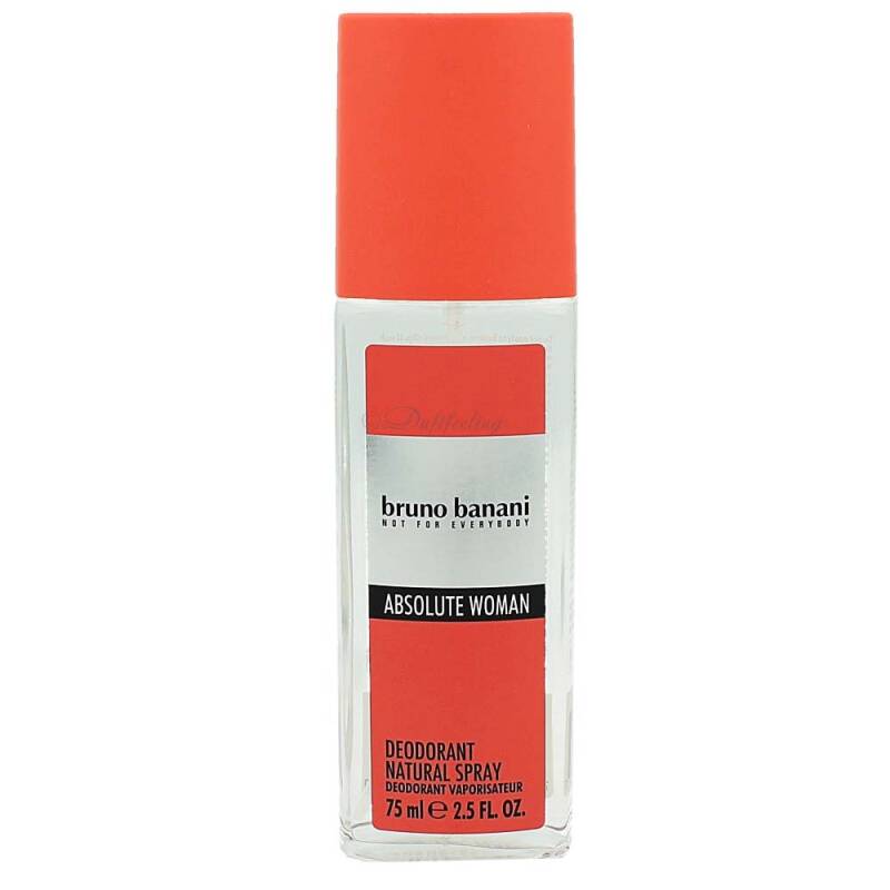 Bruno Banani Absolute Woman Natural Deodorant Spray 75 ml Bruno Banani Absolute Woman Natural Deodorant Spray 75 ml