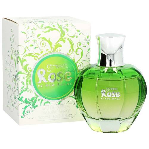 New Brand Green Rose For Women Edp 100 ml
