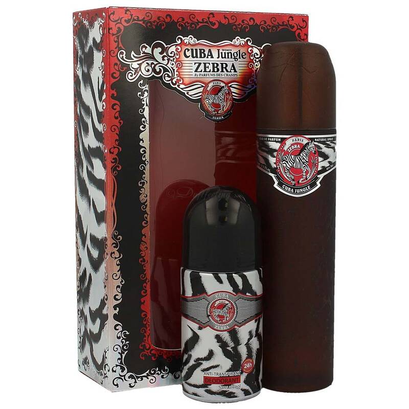 Cuba Jungle Zebra Edp 100 ml + 50 ml Deo Stick Set