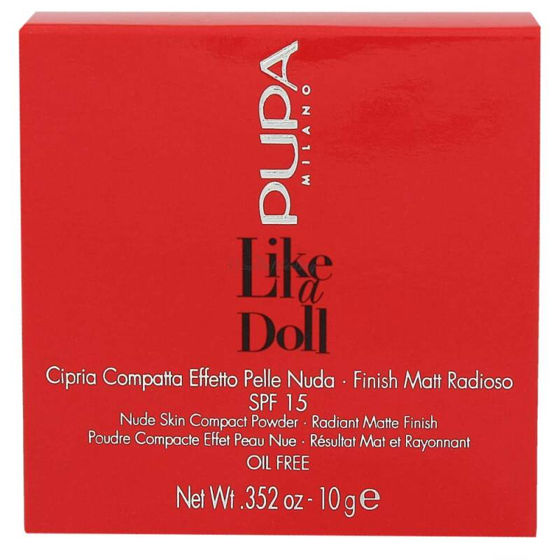 Pupa Like A Doll Nude Skin Compact Powder 008 Sweet Vanilla