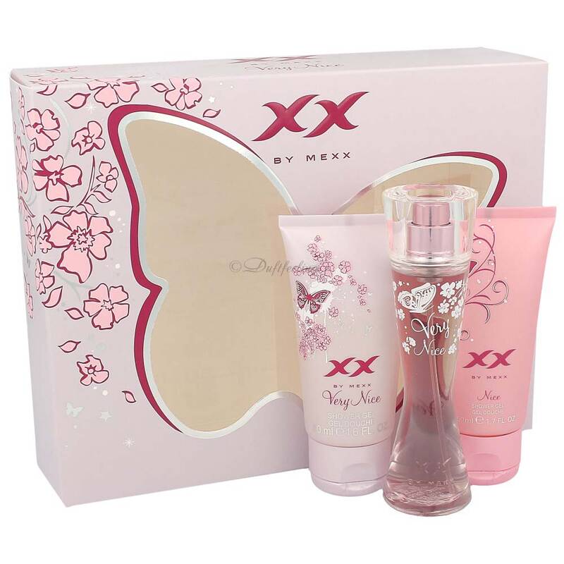 XX by Mexx Very Nice Edt 20 ml + Mexx Nice Shower gel 50 ml + Mexx Very Nice Shower Gel 50 ml Set
