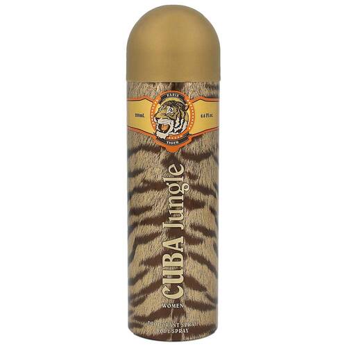 Cuba Jungle Tiger Women Deodorant Spray 200 ml