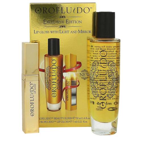 Orofluido Exclusive Edition Beauty Elixir 50 ml + Lip Gloss 7  ml Set