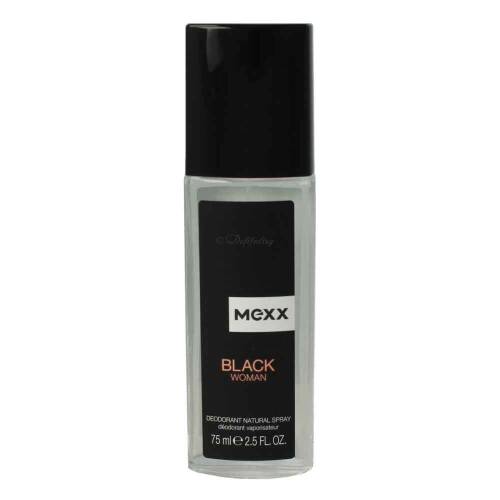 Mexx Black Woman Natural Deo Spray 75 ml