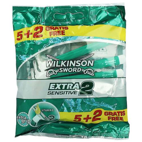 Wilkinson Sword Extra Sensitive 2 Einwegrasierer 5 + 2 Stück