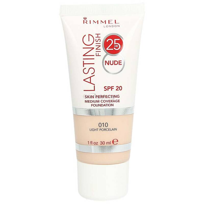 Rimmel Lasting Finish 25 Hour Skin Perfecting Foundation 010 Light Porcelain 30 ml