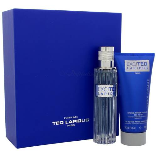Ted Lapidus Excited Blue Edt 50 ml + After Shave Balm 100 ml Set